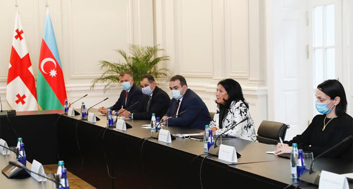 საქართველოს პრეზიდენტი — საზღვრის დელიმიტაციის პროცესის დროულად დასრულება ორმხრივ სტრატეგიულ ინტერესს წარმოადგენს