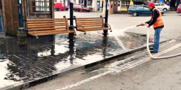 ბორჯომის მუნიციპალიტეტის მერიამ კორონავირუსის გავრცელების პრევენციის მიზნით, სადეზინფექციო სამუშაოები ჩაატარა