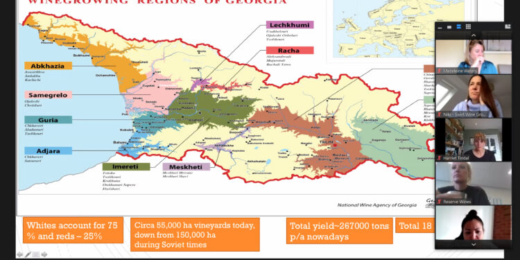 ბრიტანელი ღვინის პროფესიონალებისთვის ქართული ღვინის ონლაინ ტური გაიმართა
