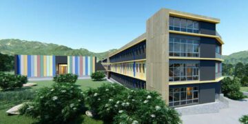 ბორჯომში ახალი პროფესიული კოლეჯის მშენებლობა მიმდინარეობს