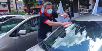 ევროპული საქართველოს წევრებმა, დღეს, საწვავზე აქციზის გაუქმების მოთხოვნით, ზუგდიდში აქცია გამართეს.