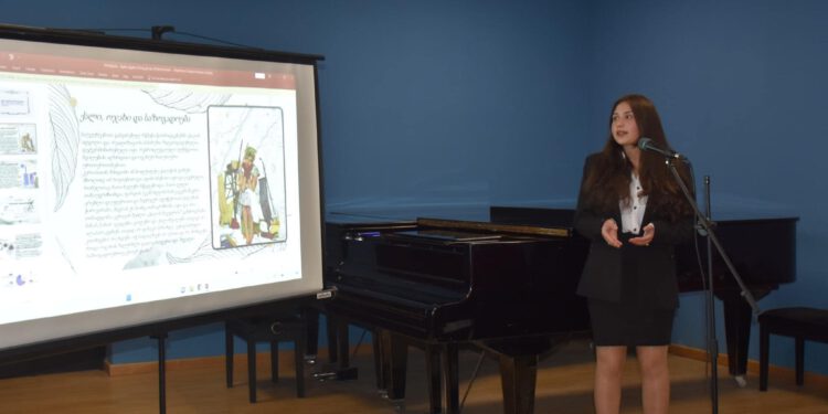 უფლებადამცველ ქალთა საერთაშორისო დღესთან დაკავშირებით ბორჯომელმა მოსწავლეებმა პრეზენტაციები წარმოადგინეს