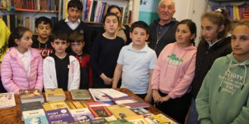 წიგნიერების კვირეული — მაჟორიტარიდეპუტატისსაჩუქარი ახალციხის სკოლებს
