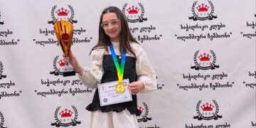 ბორჯომელი ბარბარე შონია ჭადრაკში თბილისის ჩემპიონი გახდა