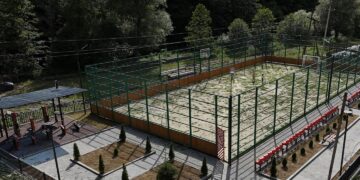 ბორჯომის მუნიციპალიტეტის დაფინანსებით ტიმოთესუბანში სპორტული მოედანი და დასასვენებელი სივრცე მოეწყო