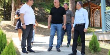 ბორჯომის მუნიციპალიტეტის დაბა წაღვერში პარკის რეაბილიტაცია დასრულდა