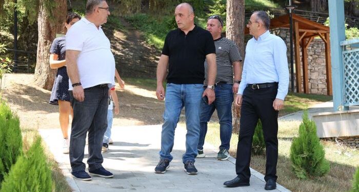 ბორჯომის მუნიციპალიტეტის დაბა წაღვერში პარკის რეაბილიტაცია დასრულდა
