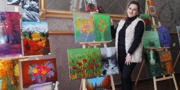 31 ოქტომბერს ბორჯომში მხატვარ მაია აბზიანიძის პერსონალური გამოფენა-გაყიდვა გაიმართება