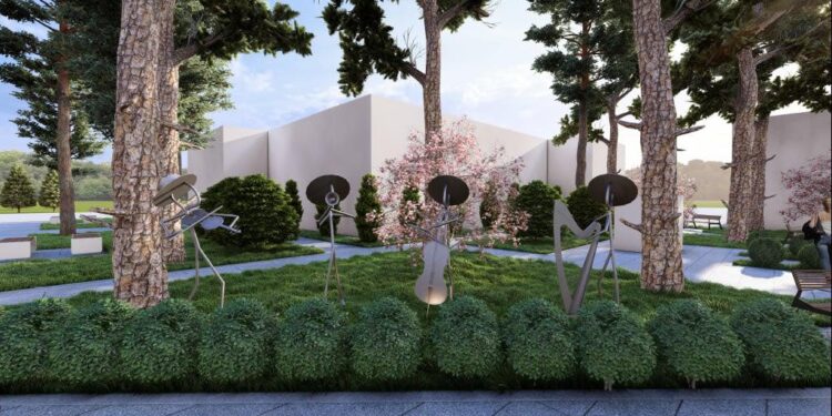 ბორჯომში, ზაქარია ფალიაშვილის სახელობის სამუსიკო სკოლის მიმდებარედ, არსებული სკვერისა და შადრევნის რეაბილიტაცია იგეგმება