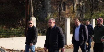 ბორჯომის მუნიციპალიტეტის მერმა მამუკა გელაშვილმა სოფელ ტიმოთესუბანში მიმდინარე ინფრასტრუქტურული პროექტები დაათვალიერა