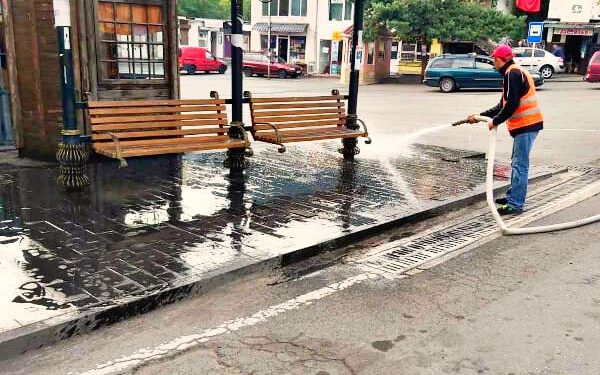 ბორჯომის მუნიციპალიტეტის მერიამ კორონავირუსის გავრცელების პრევენციის მიზნით, სადეზინფექციო სამუშაოები ჩაატარა