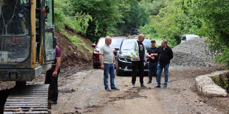 ბორჯომის მერმა ახალდაბასა და ყვიბისში მიმდინარე ინფრასტრუქტურული პროექტები დაათვალიერა