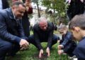 ბორჯომის მუნიციპალიტეტში საჯარო სკოლების პირველკლასელებმა პროგრამა «ჩემი პირველი ნერგი»-ს ფარგლებში გამწვანების აქცია გამართეს